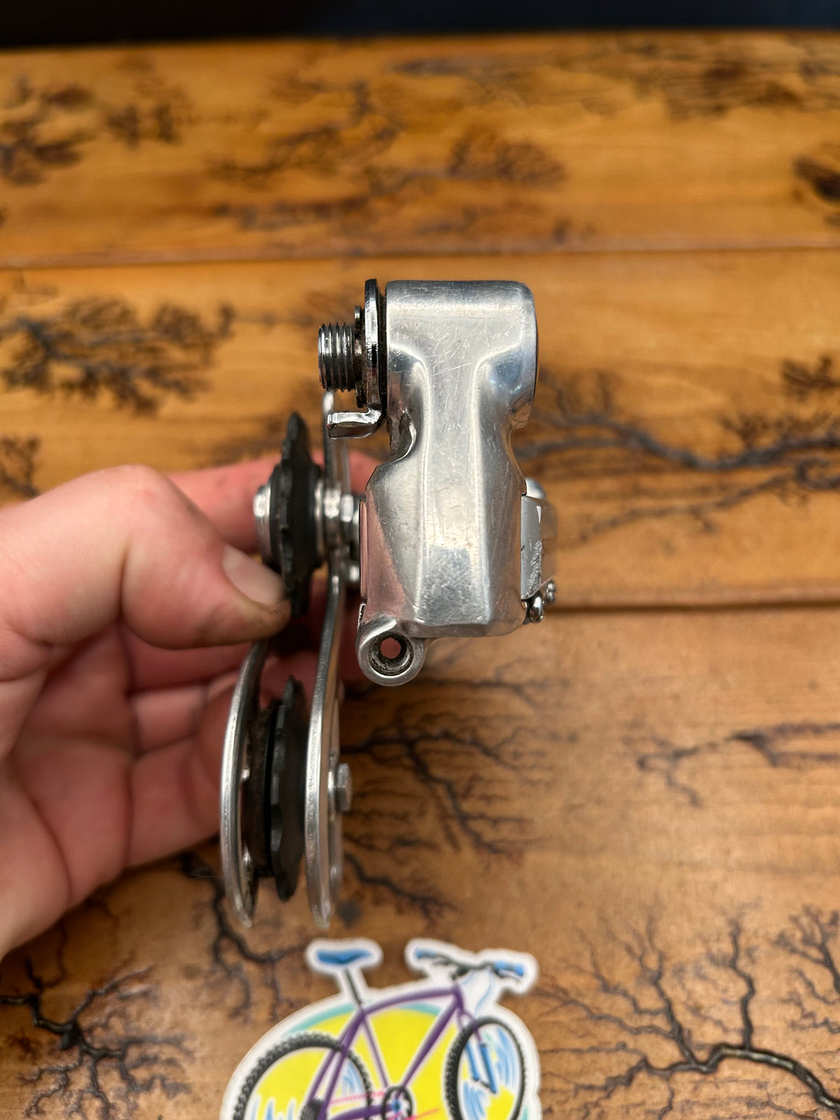 Shimano 600 RD-6207 Short Cage Rear Derailleur