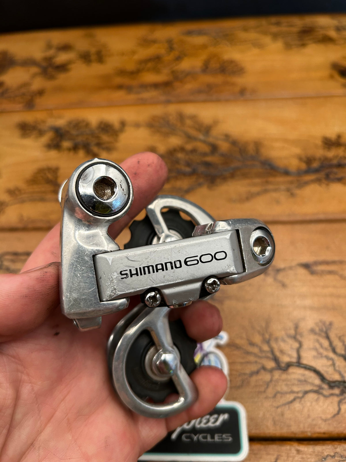 Shimano 600 RD-6207 Short Cage Rear Derailleur