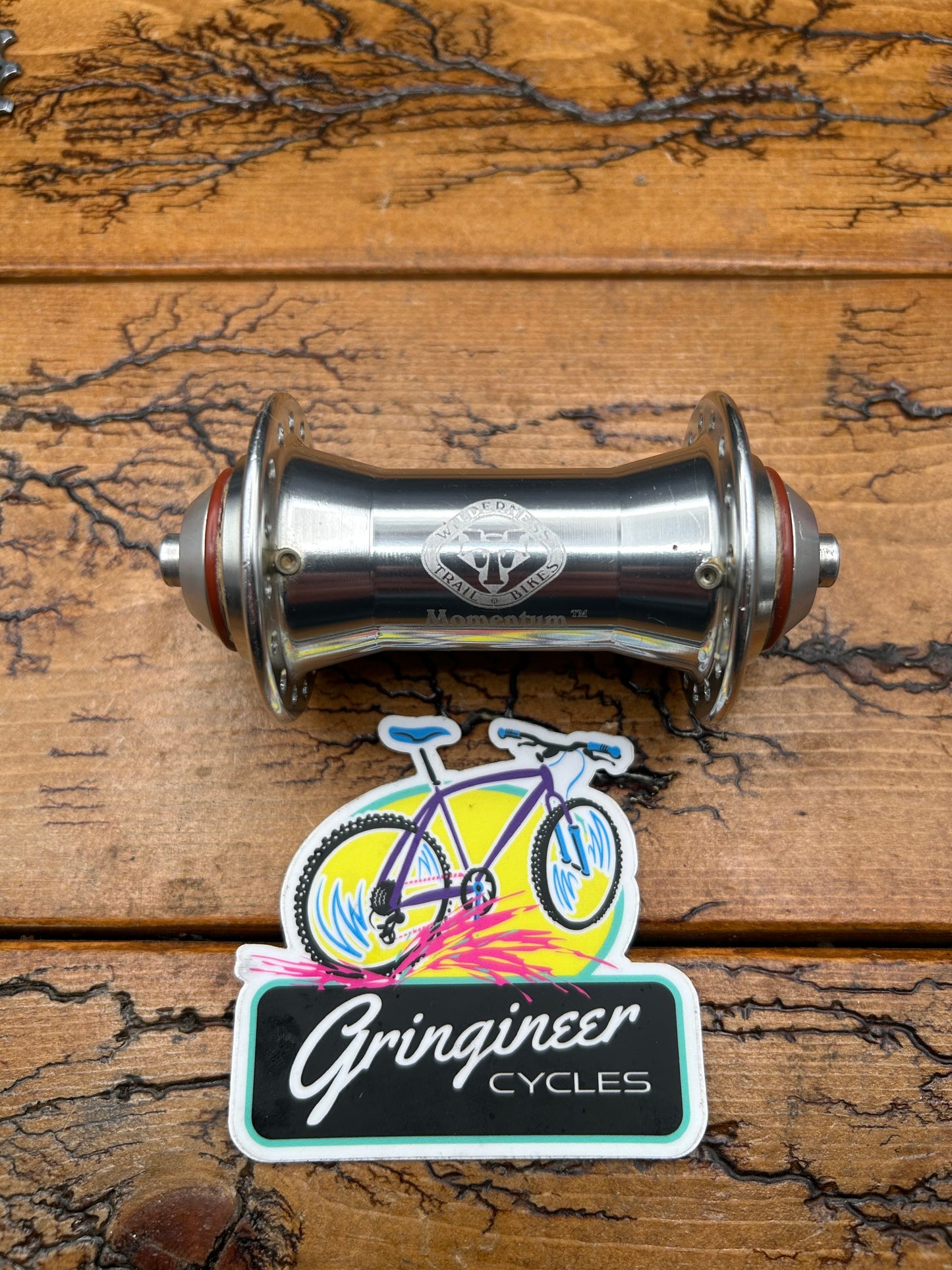 WTB Momentum 32 Hole Silver Grease Guard Front Hub