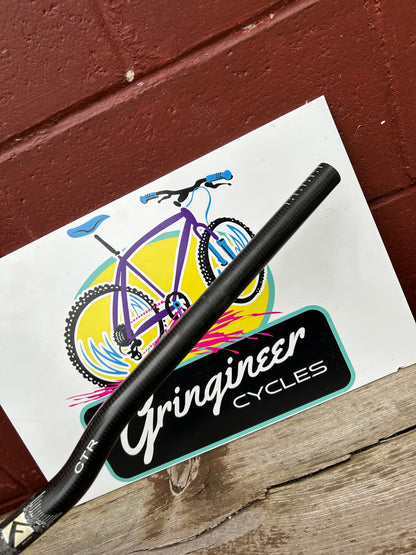Forte CTR 685mm 25.4mm Carbon Riser Handlebar