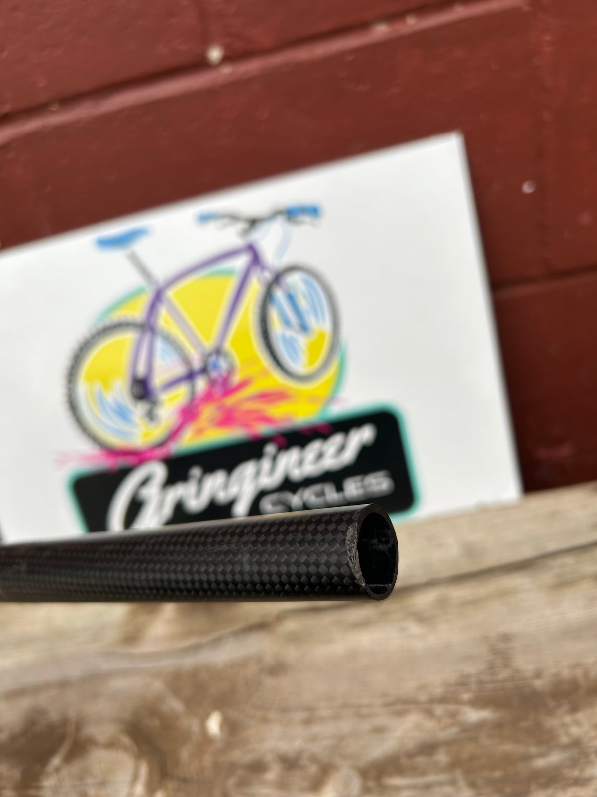 Forte CTR 685mm 25.4mm Carbon Riser Handlebar