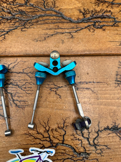 Odyssey Straddle Rod Blue Low Profile Set Of 2