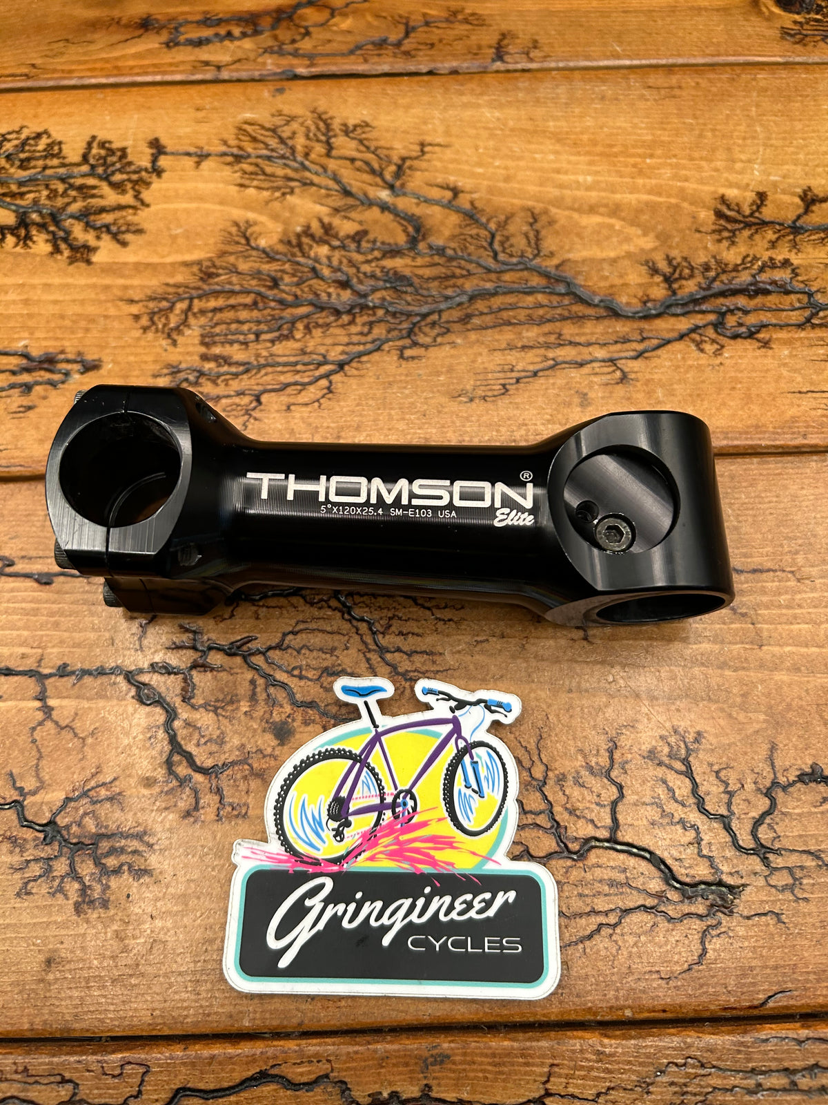 Thomson Elite 120mm 5 Degree 25.4mm 1 1/8 Inch Threadless Stem