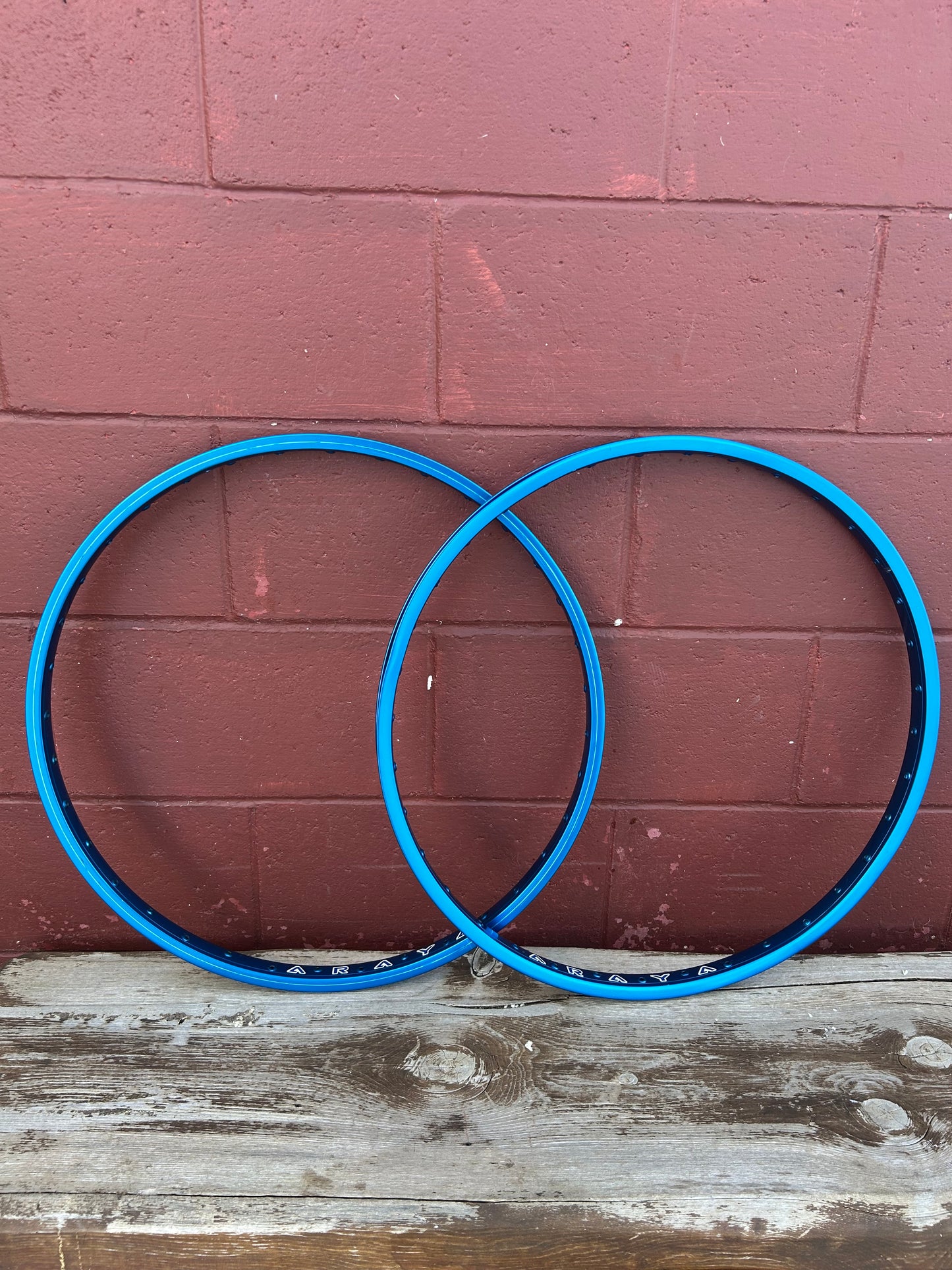 Araya 7x 26x1.75 36 Hole Blue Anodized Rims