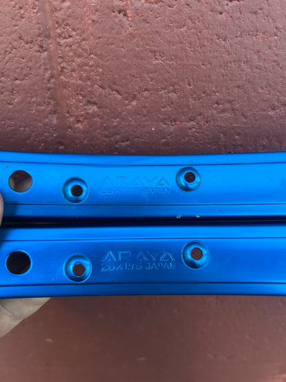 Araya 7x 26x1.75 36 Hole Blue Anodized Rims