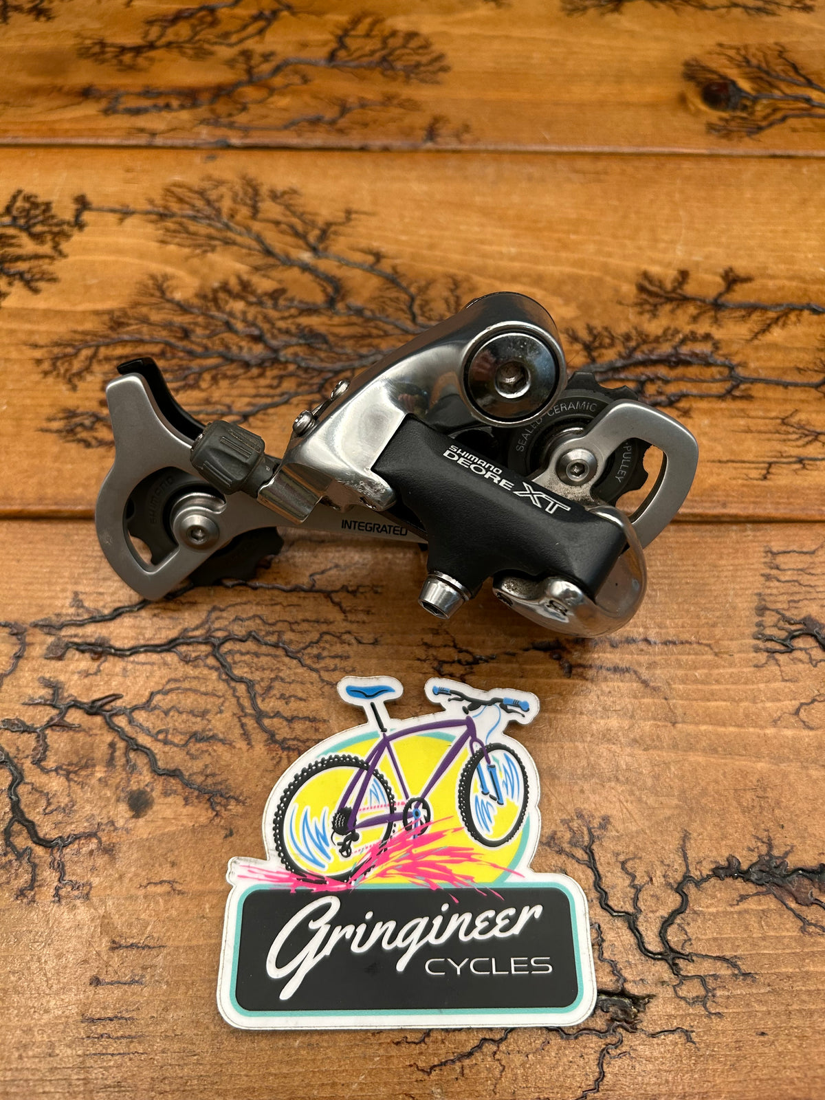 Shimano Deore XT RD-M737 Long Cage Rear Derailleur VG