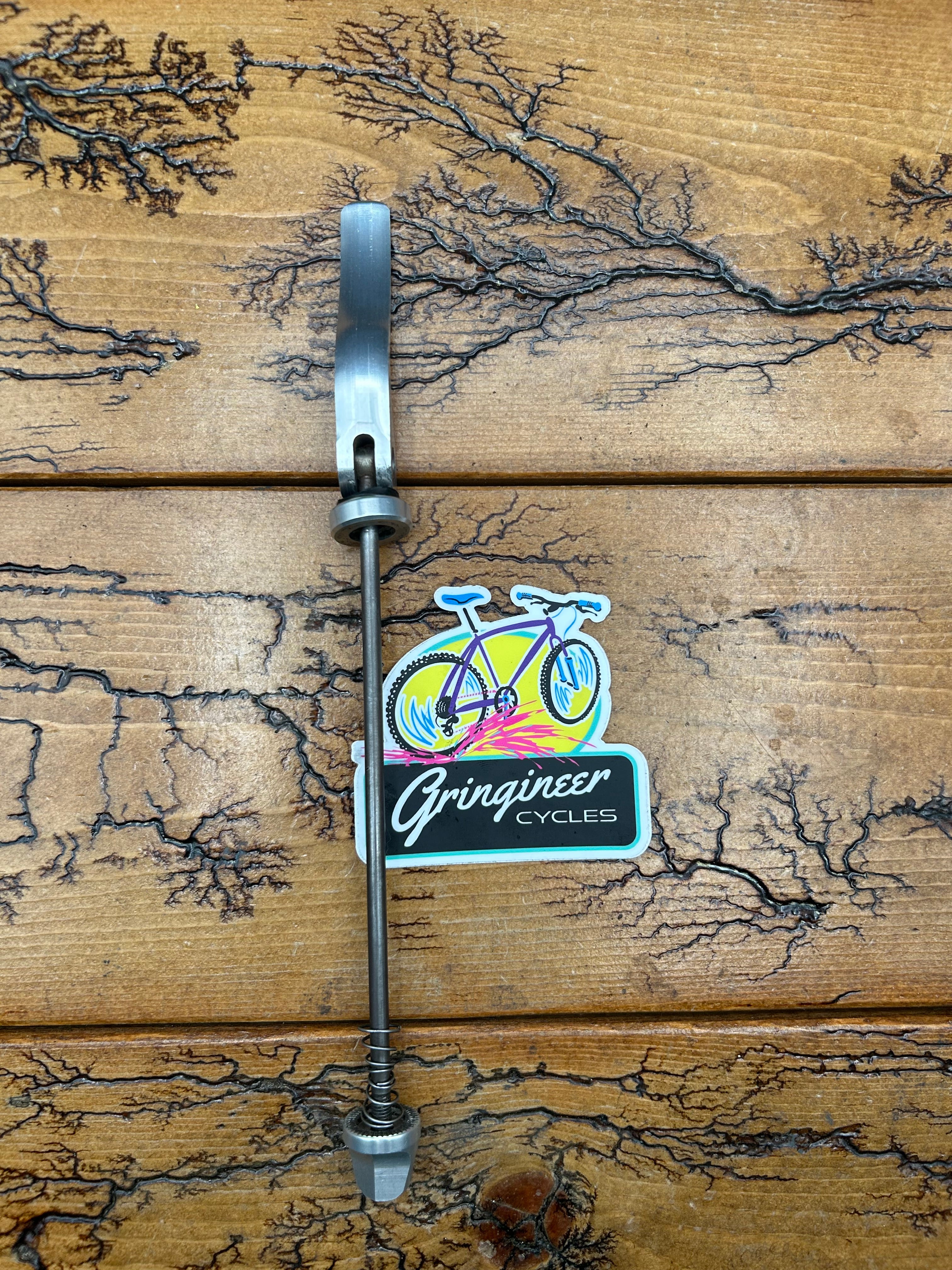 Salsa Silver No Logo Rear Quick Release Skewer – Gringineer Cycles