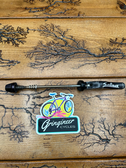 Salsa Black Front Quick Release Skewer