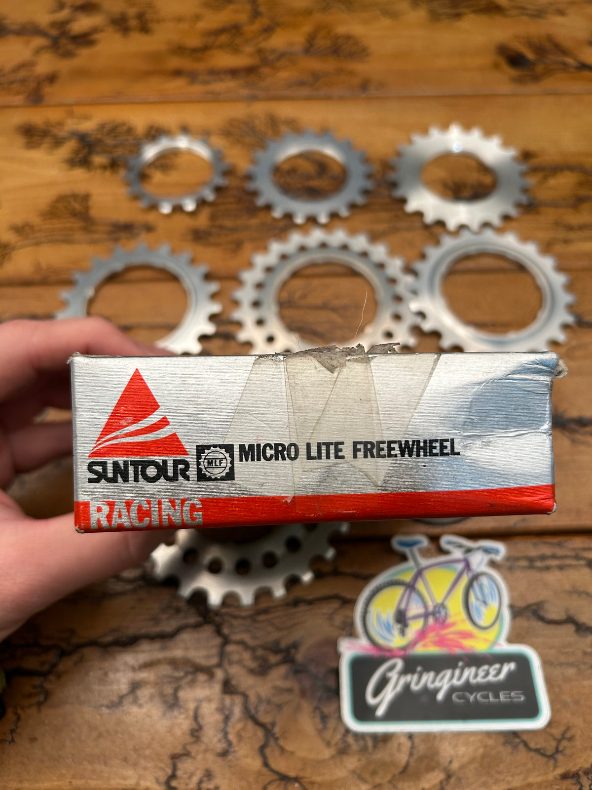 Suntour Microlite Aluminum Freewheel Cogs NOS