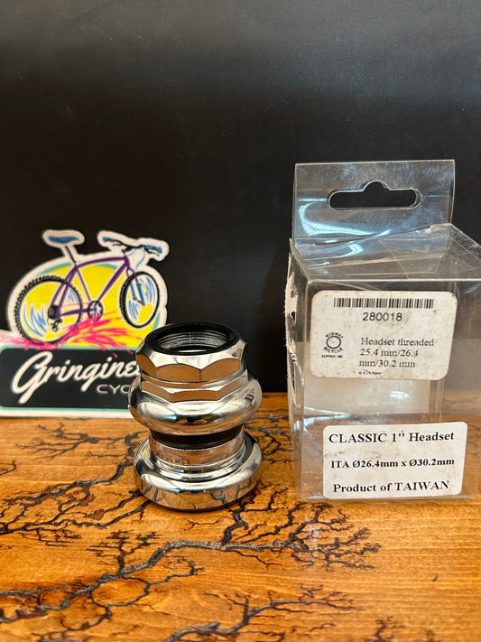 Dia Compe Classic 1 Inch Italian Threaded Headset New