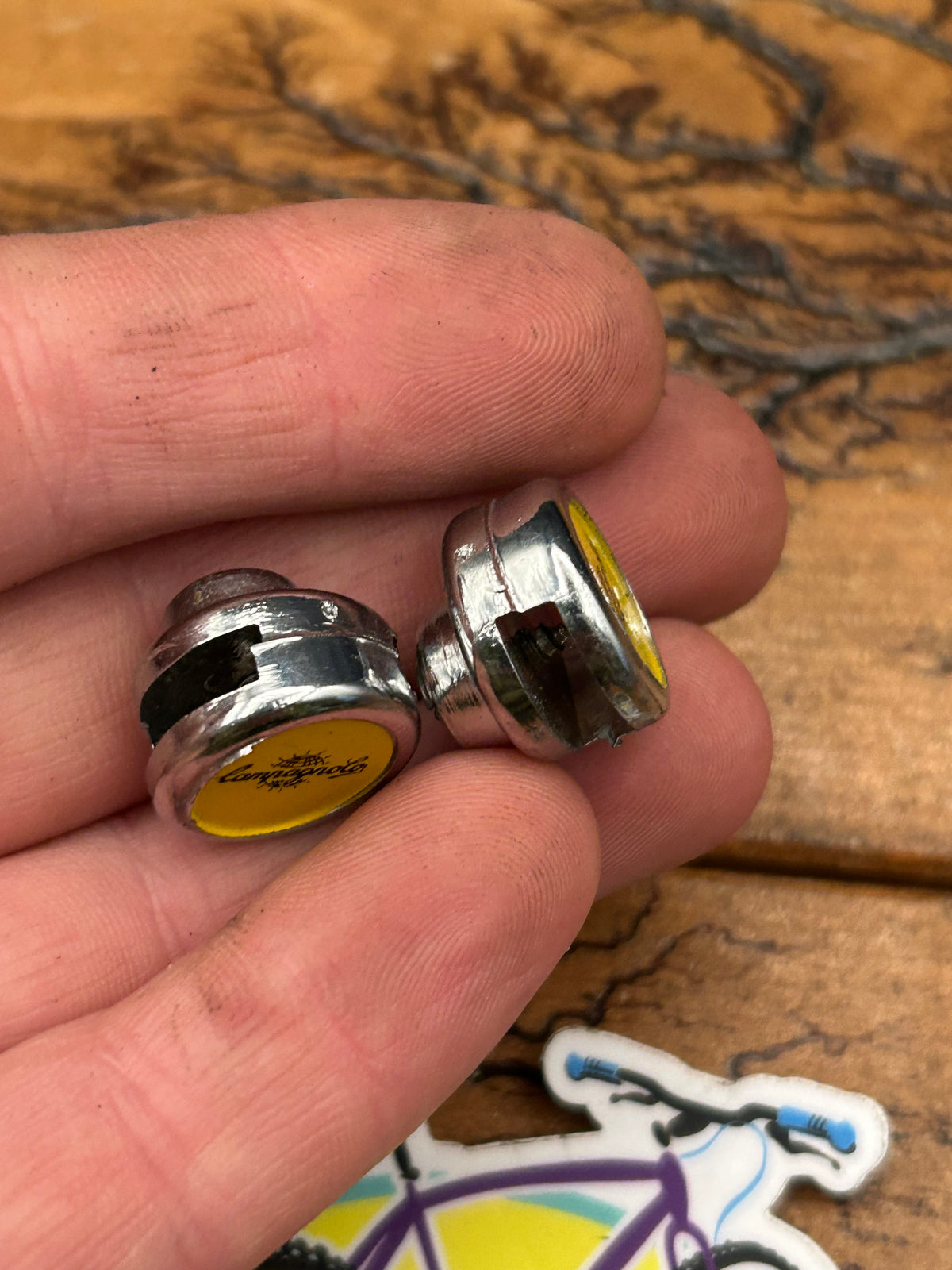 Campagnolo Toe Strap Buttons