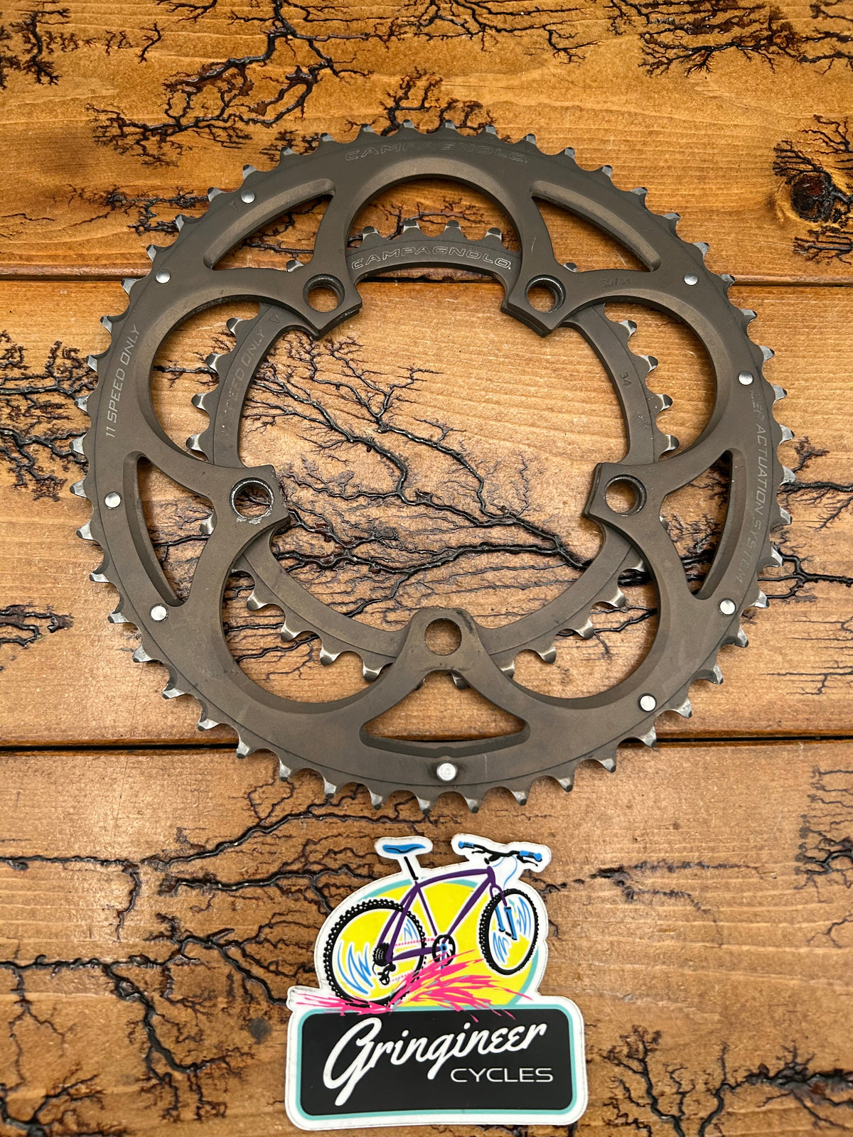 Campagnolo ESP 50/34 110 BCD 11 Speed Chainrings