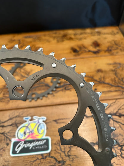 Campagnolo ESP 50/34 110 BCD 11 Speed Chainrings
