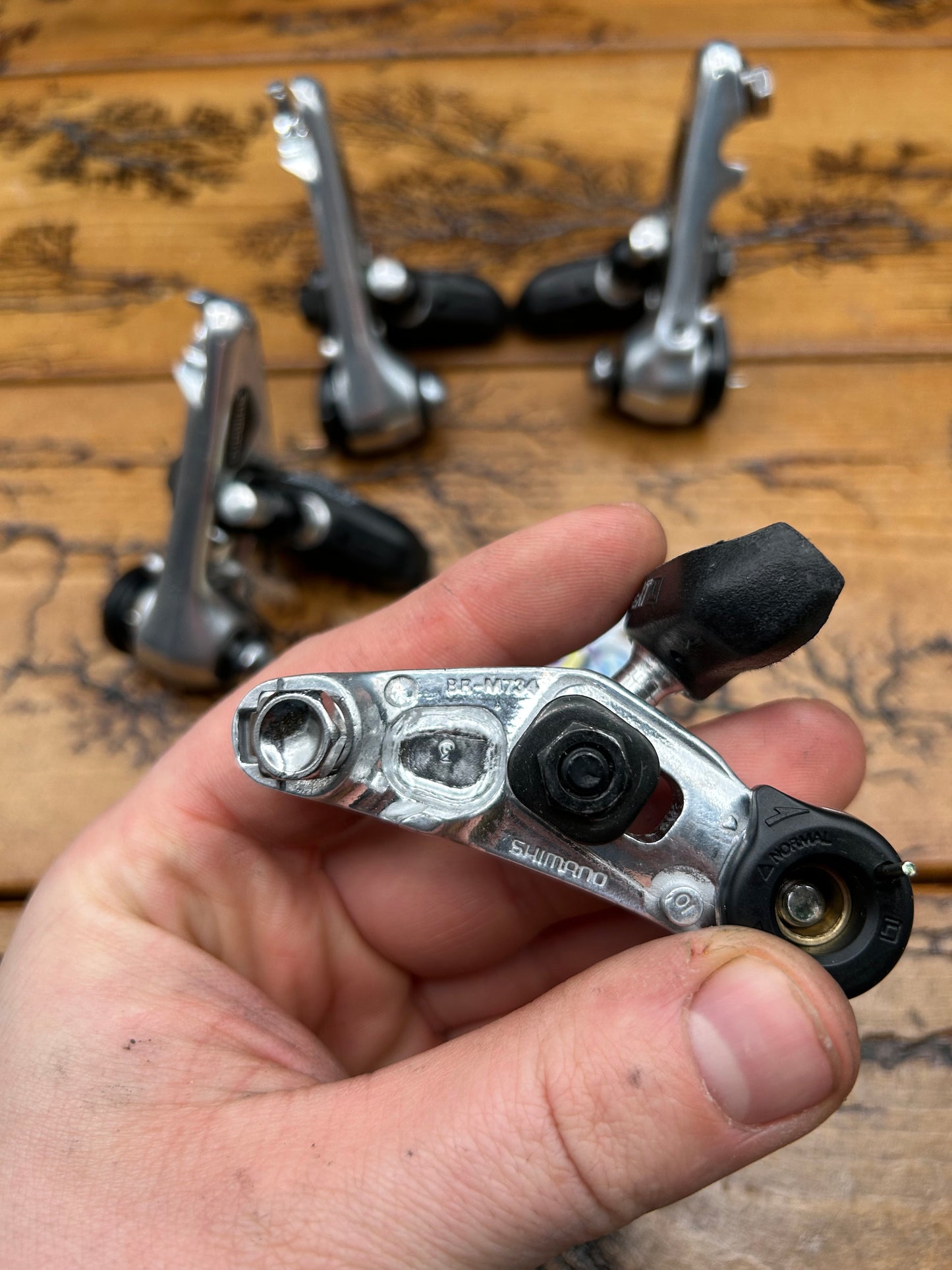 Shimano Deore XT BR-M734 Cantilever Brake Set