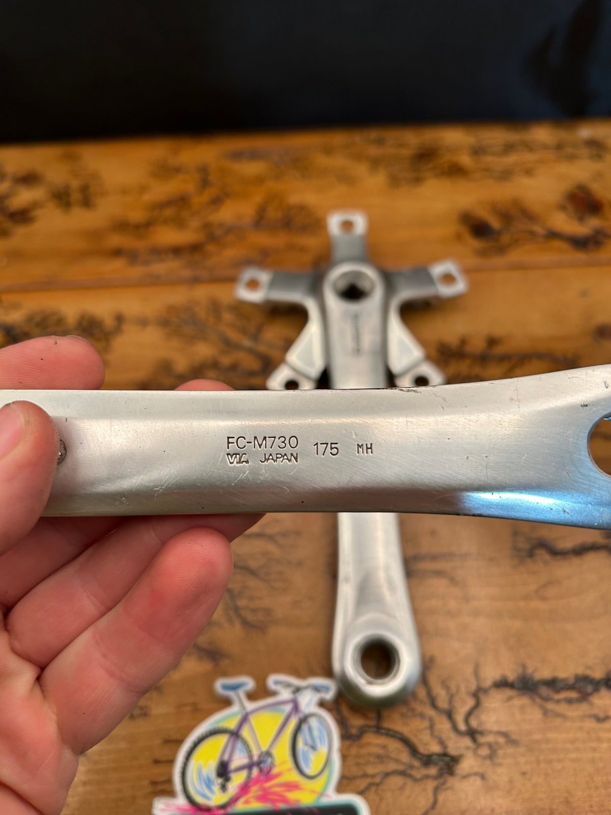 Shimano Deore XT FC-M730 175mm Crankset