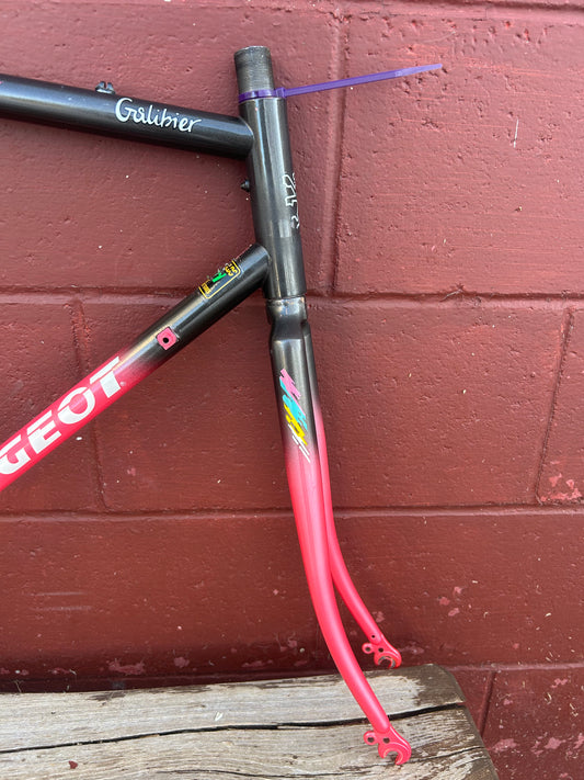 1989 56cm Peugeot Galibier Road Frameset