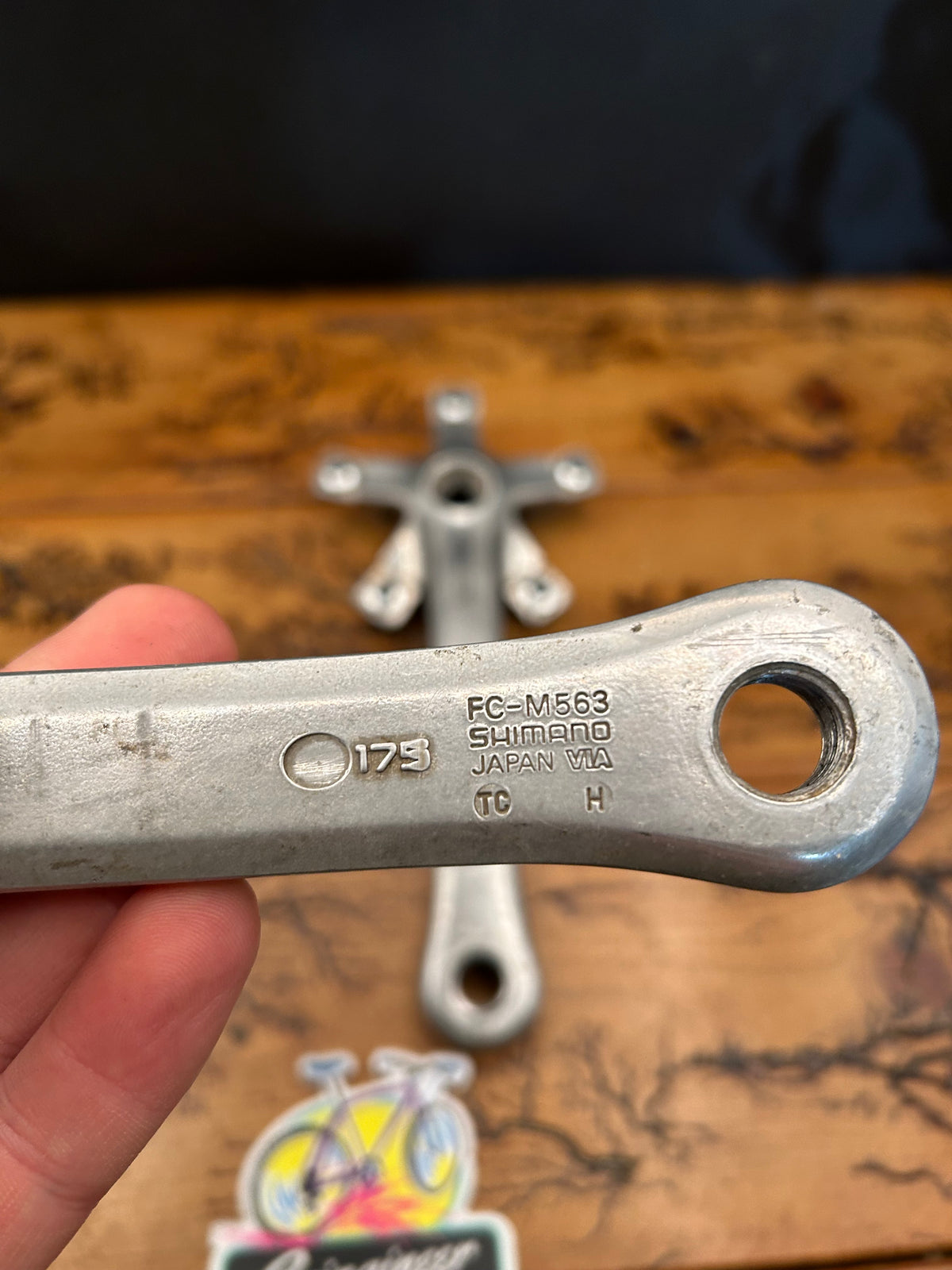 Shimano Deore LX FC-M563 175mm Crankset