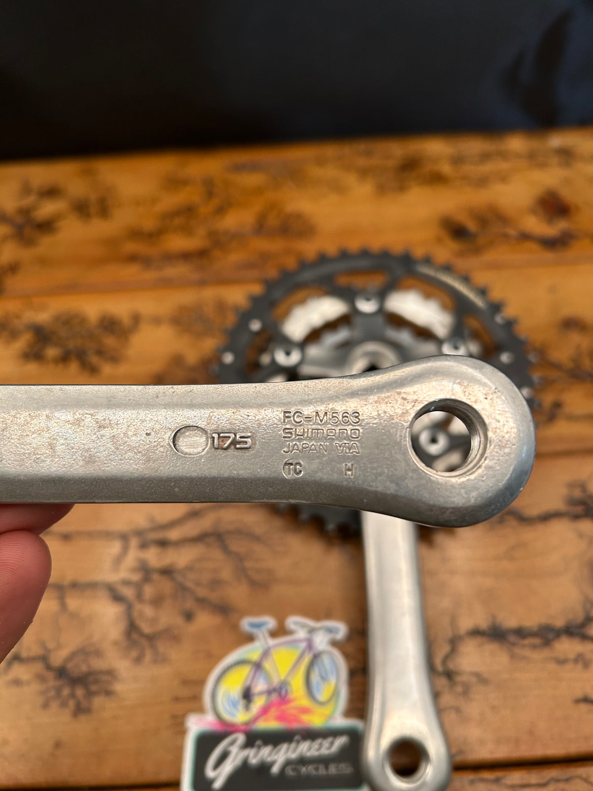 Shimano Deore LX FC-M563 42/32/22 175mm Crankset