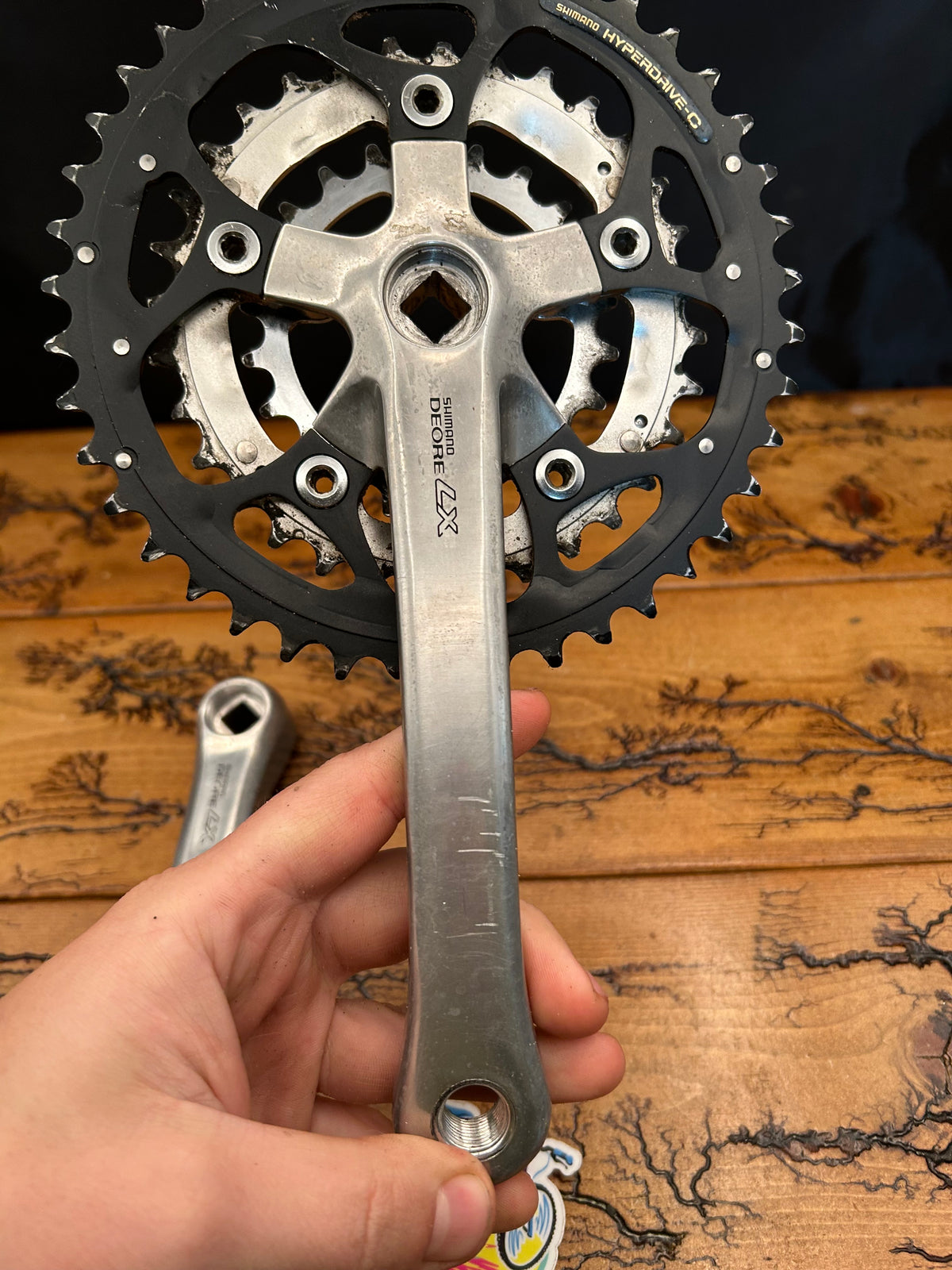 Shimano Deore LX FC-M563 42/32/22 175mm Crankset