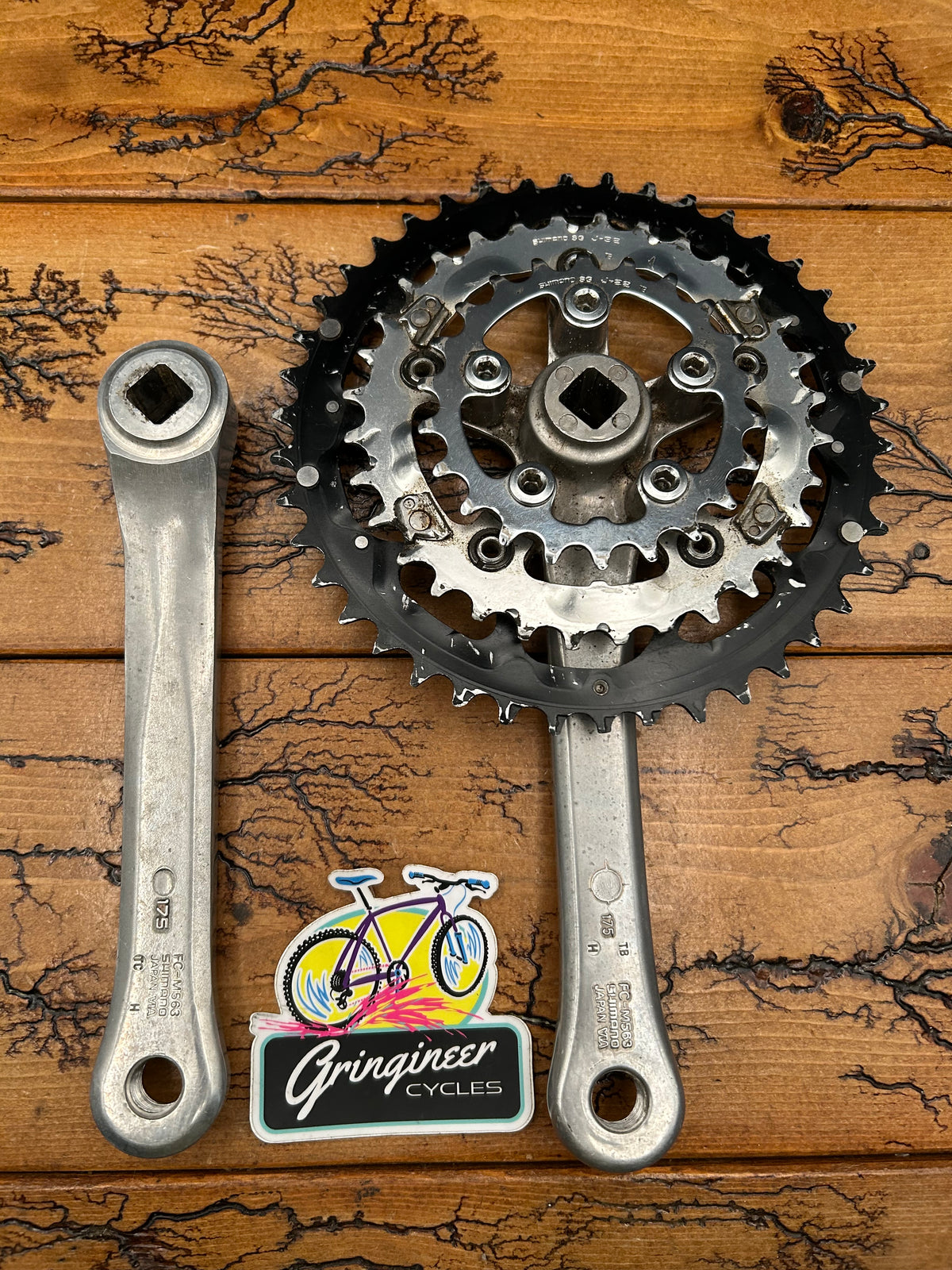 Shimano Deore LX FC-M563 42/32/22 175mm Crankset