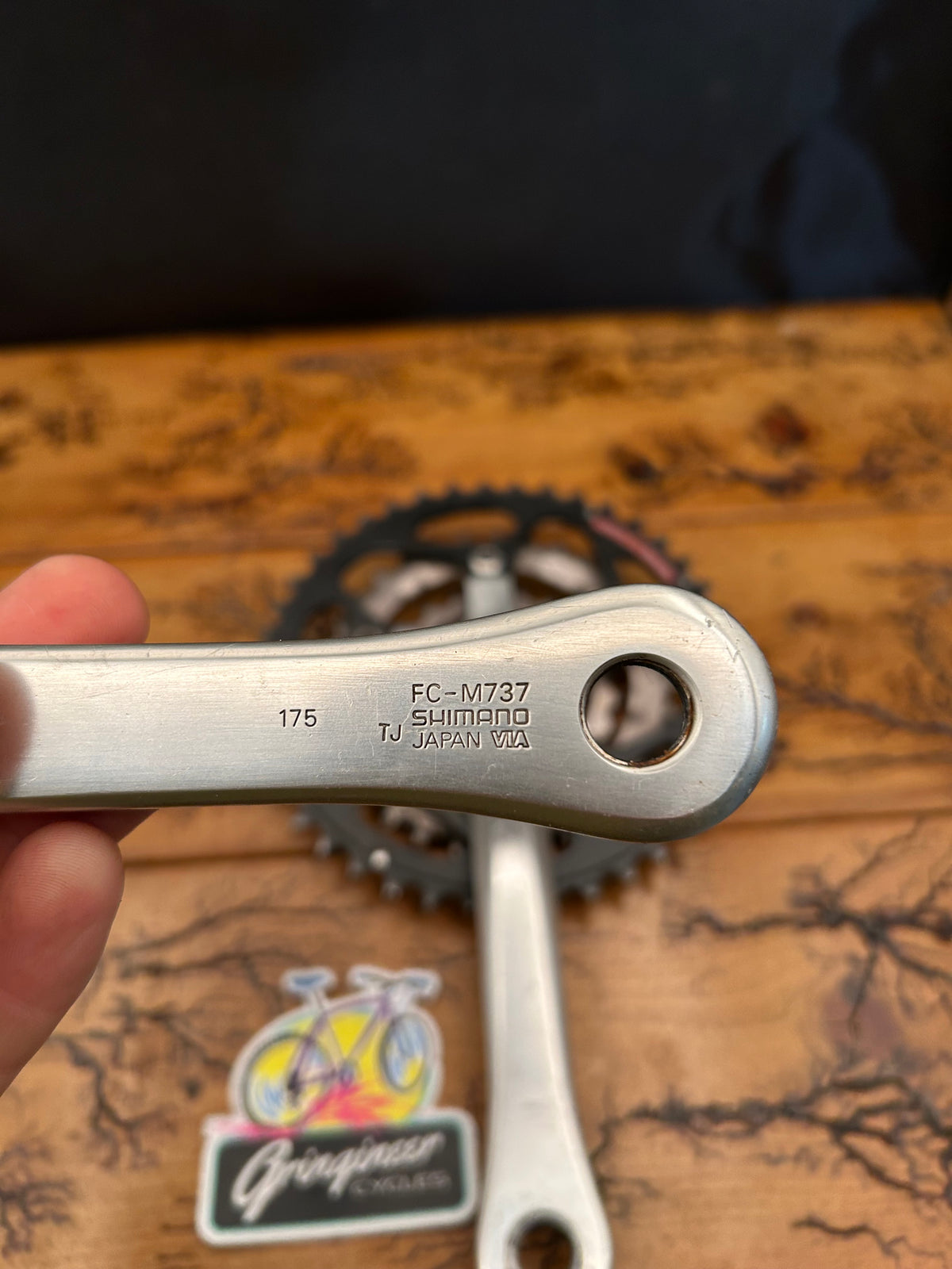 Shimano Deore XT FC-M737 42/32/22 175mm Crankset