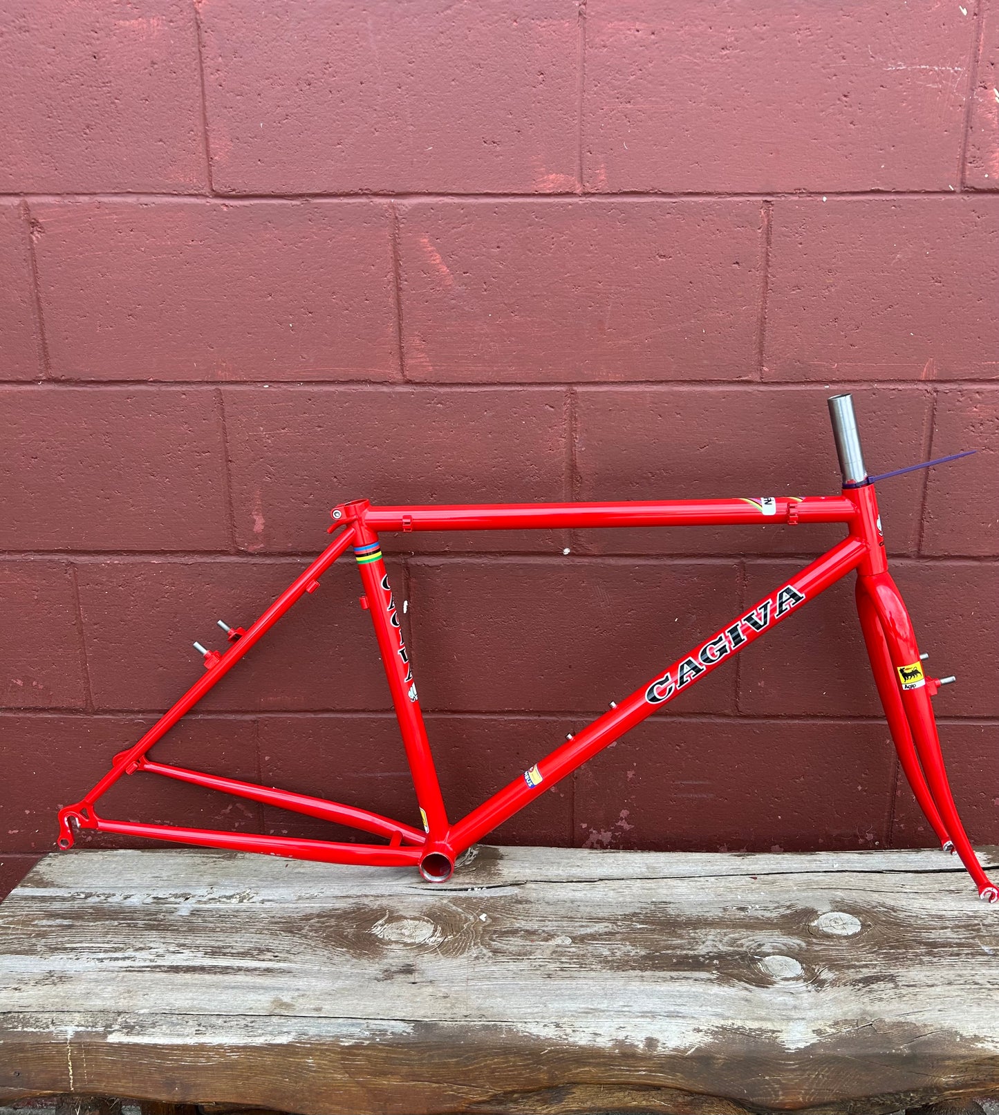 1993 16.5" Scapin Team Cagiva Frameset
