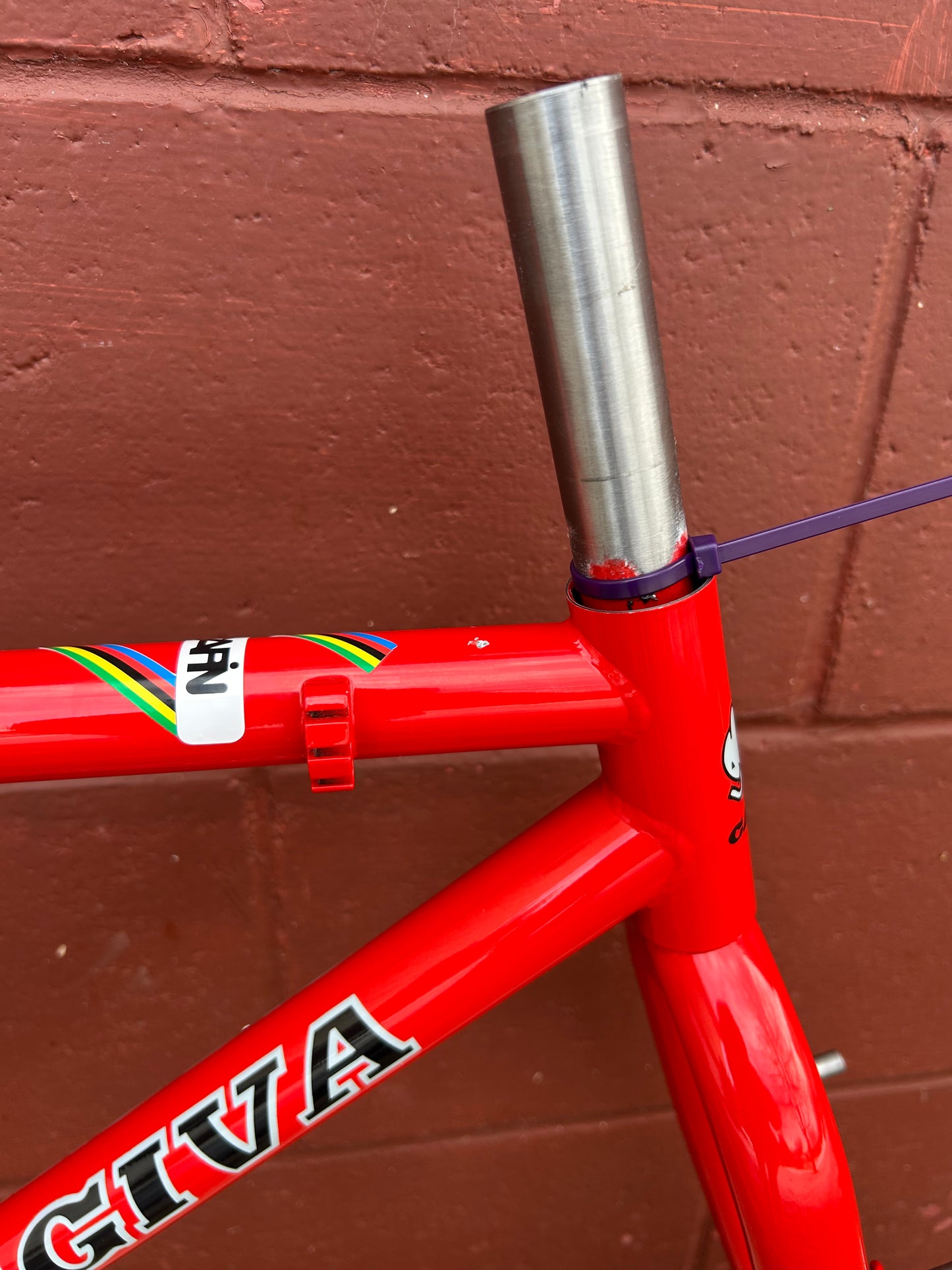 1993 16.5" Scapin Team Cagiva Frameset