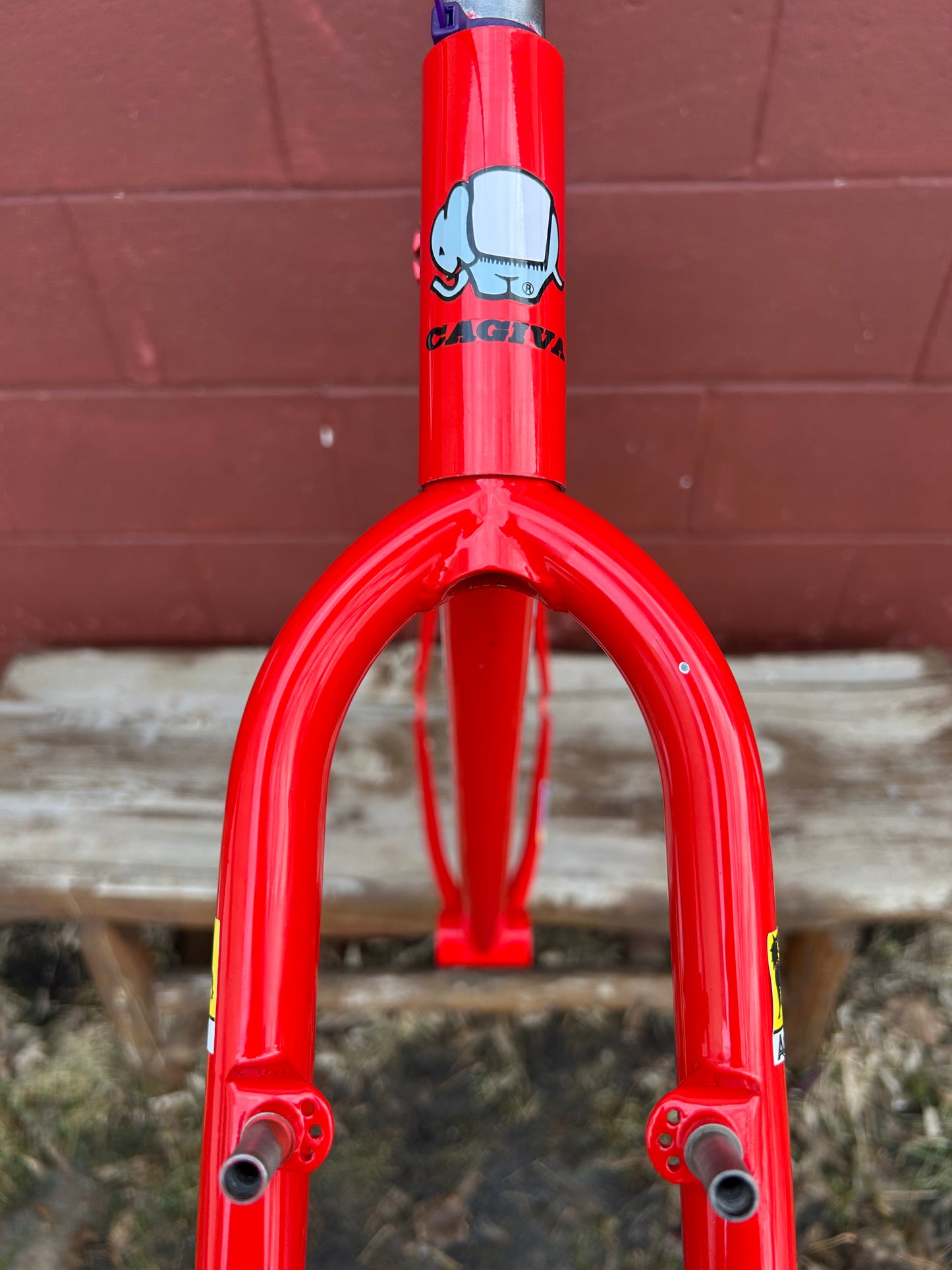 1993 16.5" Scapin Team Cagiva Frameset