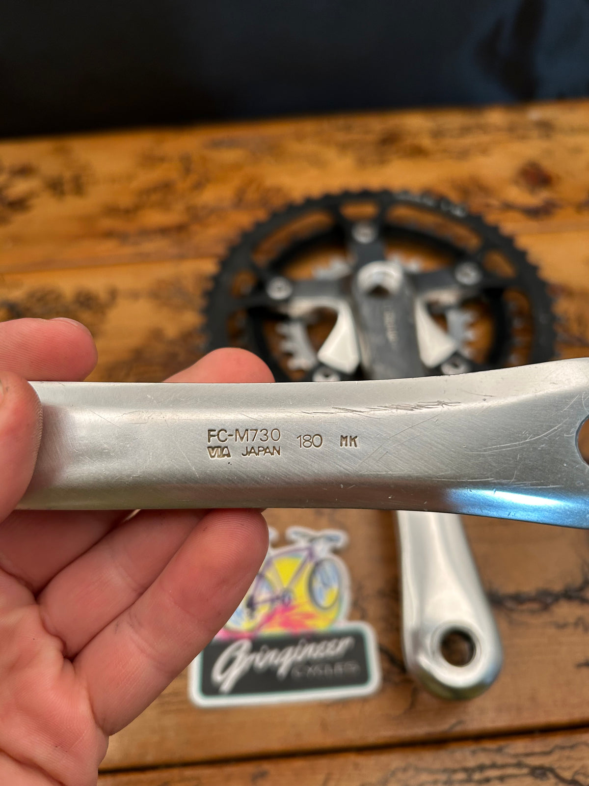 Shimano Deore XT FC-M730 48/38/26 180mm Crankset