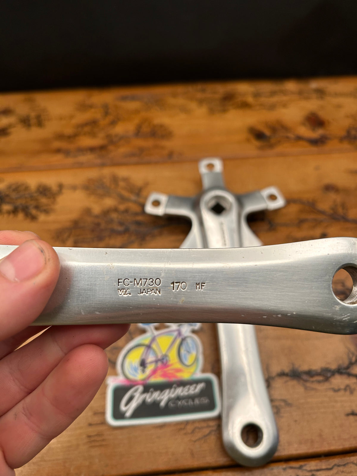 Shimano Deore XT FC-M730 170mm Crankarms