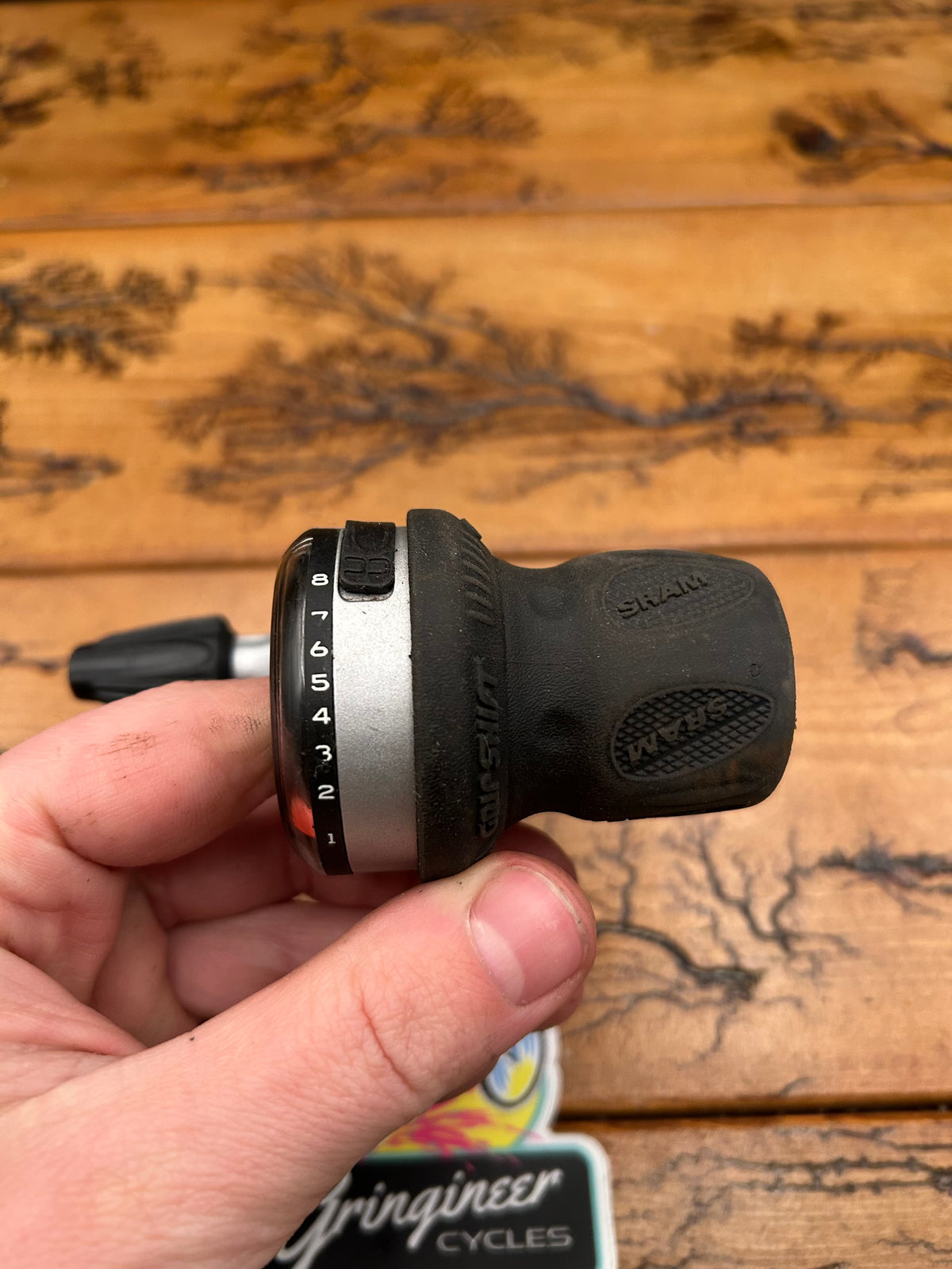 SRAM Rocket 8 Speed Right Grip Shifter