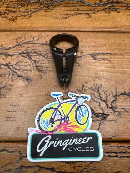 Tioga 1 1/8 Inch Threadless White Decal Cable Hanger Stop