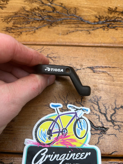 Tioga 1 1/8 Inch Threadless White Decal Cable Hanger Stop