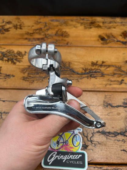 Shimano Deore XT FD-M736 31.8mm Top Pull Front Derailleur