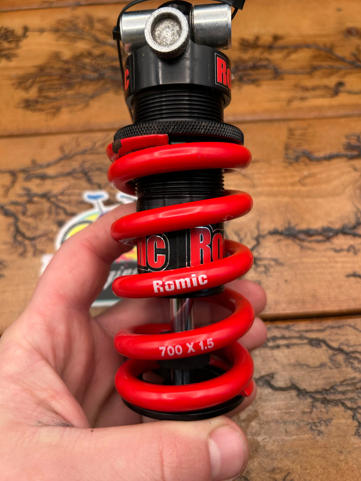 Romic D 165mm C-C 700x1.5 Rear Coil Shock
