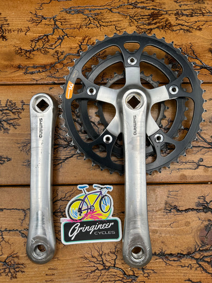 Shimano Deore XT FC-M730 46/36/24 175mm Square Taper Crankset