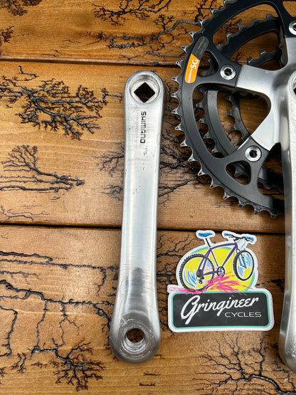 Shimano Deore XT FC-M730 46/36/24 175mm Square Taper Crankset