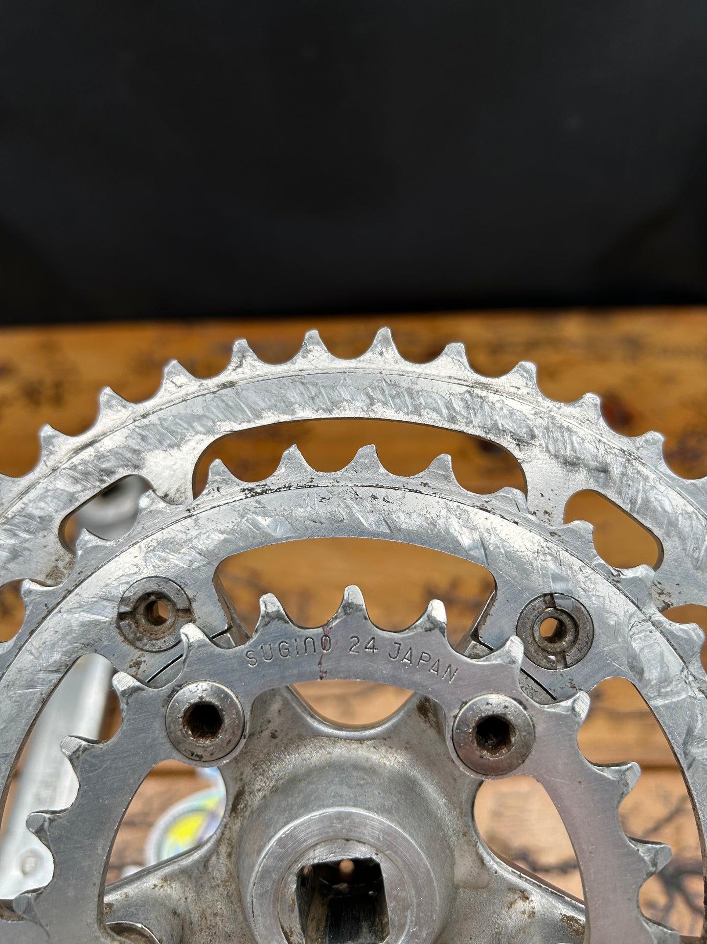 Shimano Deore FC-MT60 46/36/24 175mm Square Taper Crankset