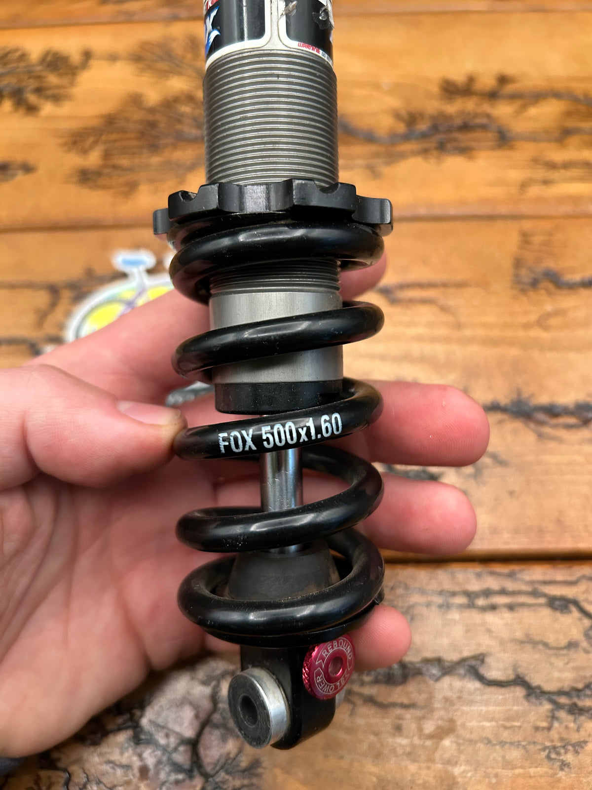 Fox Vanilla R 165mm C-C 500x1.60 Rear Coil Shock