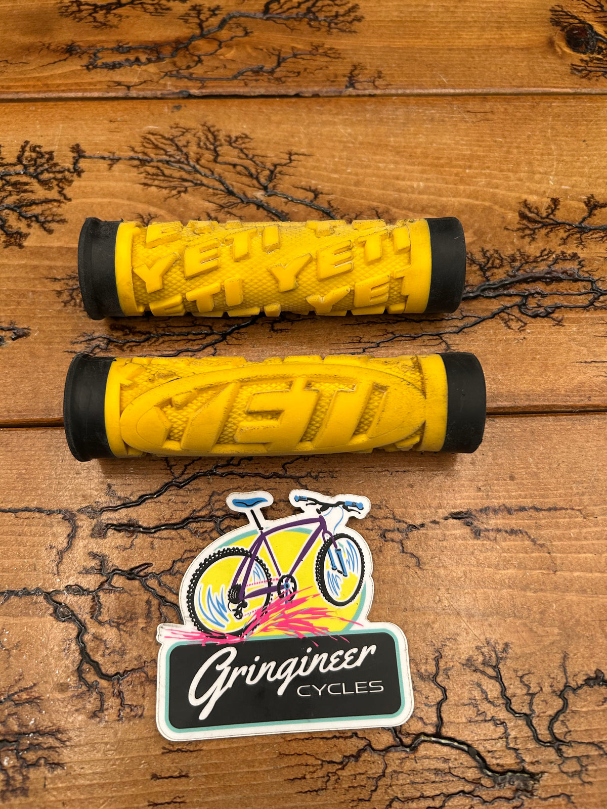 Yeti Yellow and Black Grips