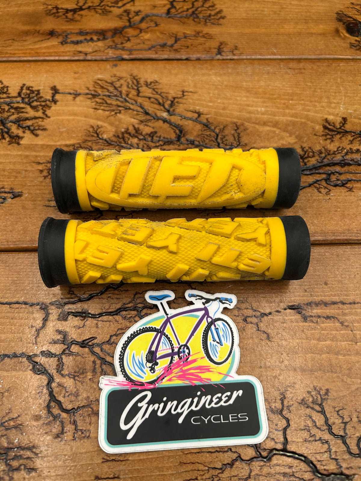 Yeti Yellow and Black Grips