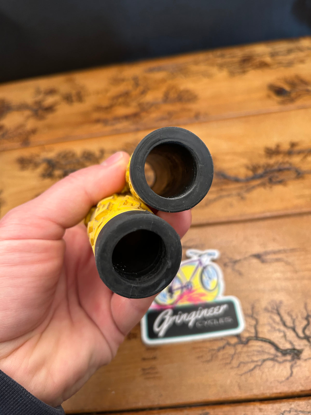 Yeti Yellow and Black Grips