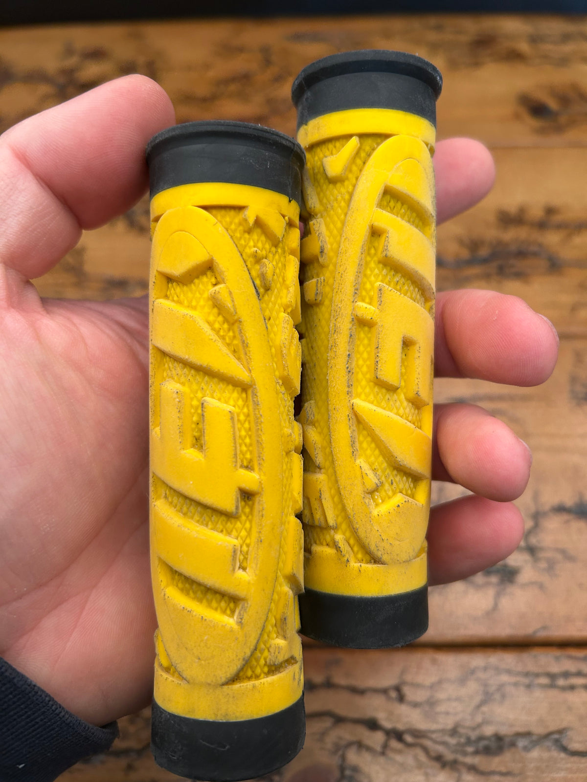 Yeti Yellow and Black Grips