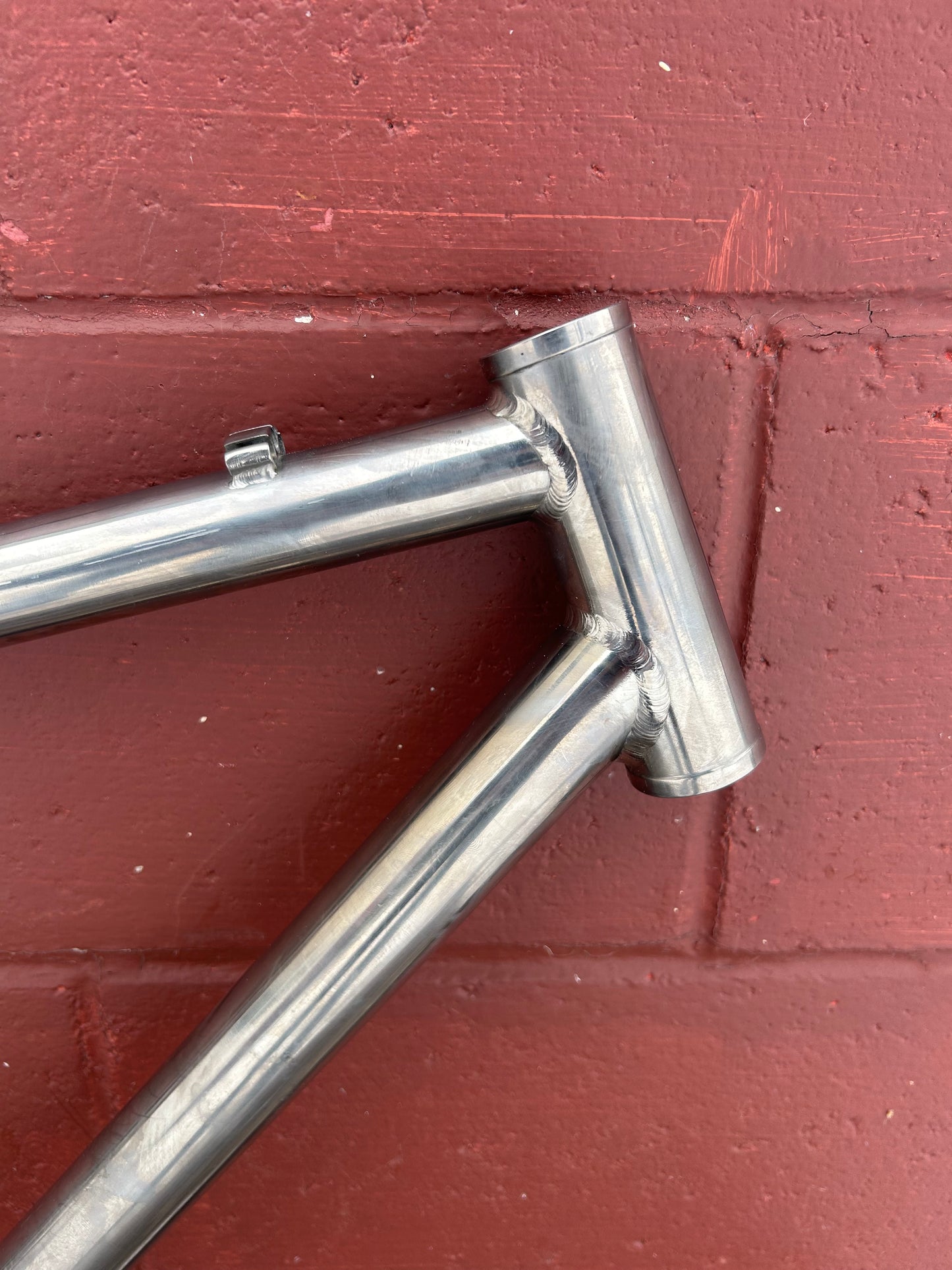 18" Titanium Hardtail Frame