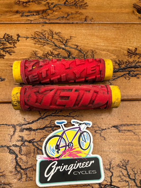 Yeti ODI Red And Yellow Grips