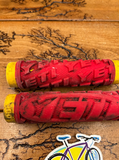 Yeti ODI Red And Yellow Grips