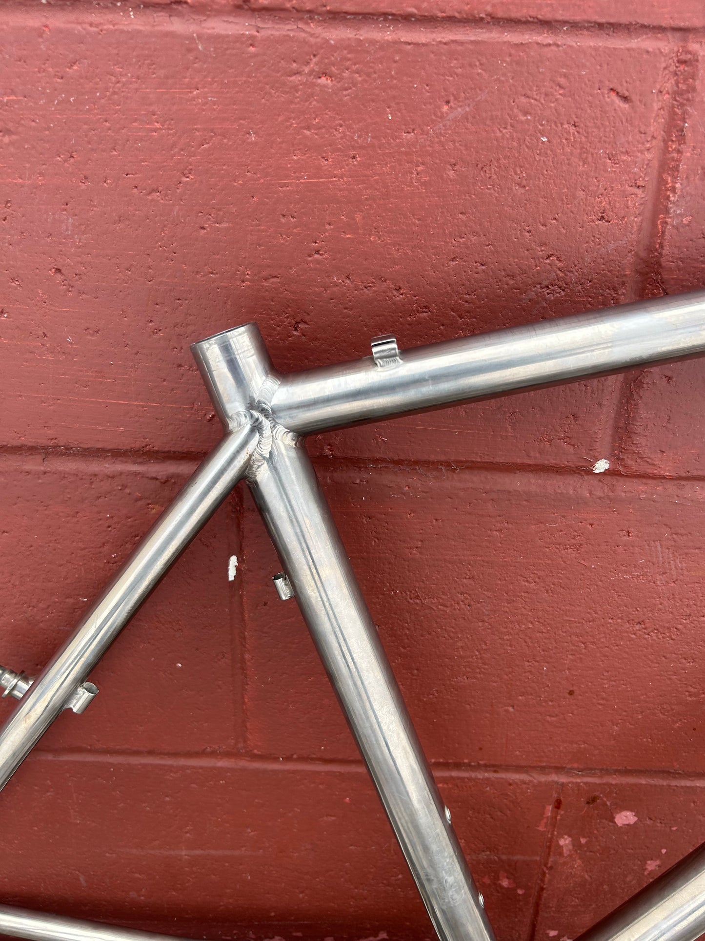 18" Titanium Hardtail Frame