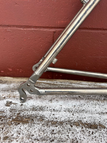 18" Titanium Hardtail Frame