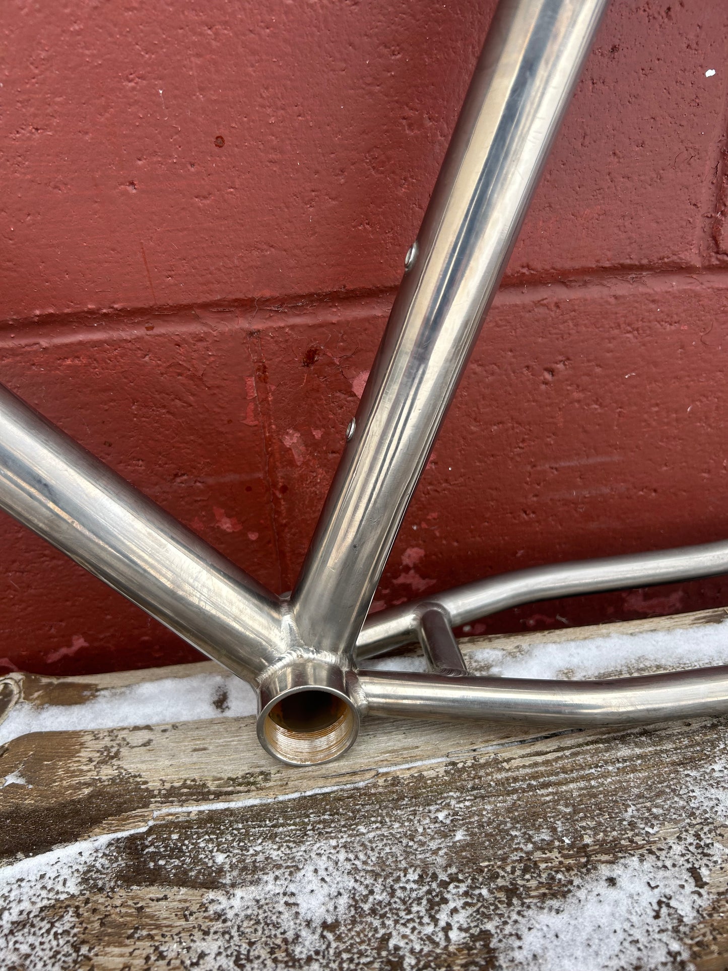 18" Titanium Hardtail Frame