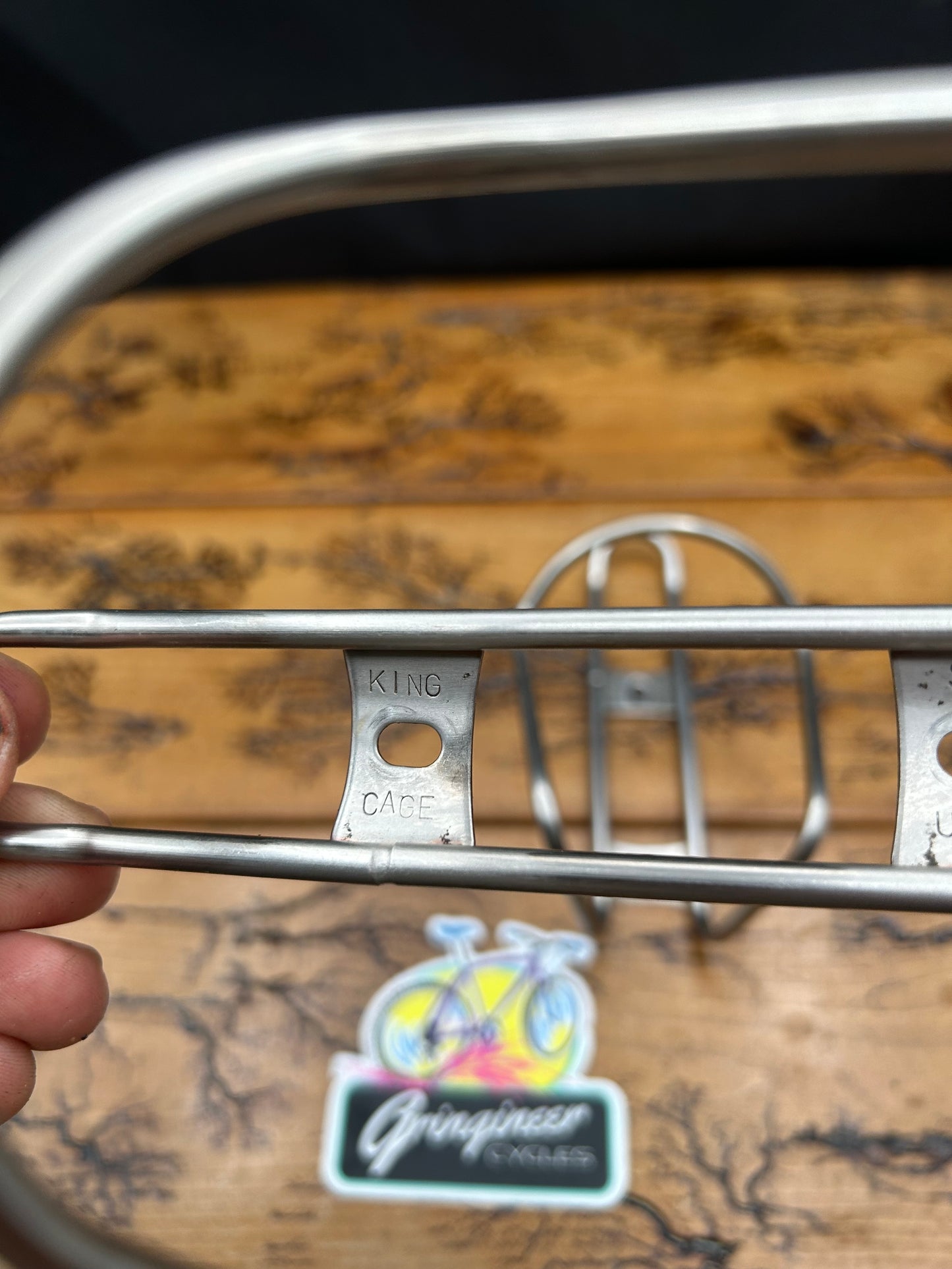 King Cage Stainless Steel Water Bottle Cages Set of 2